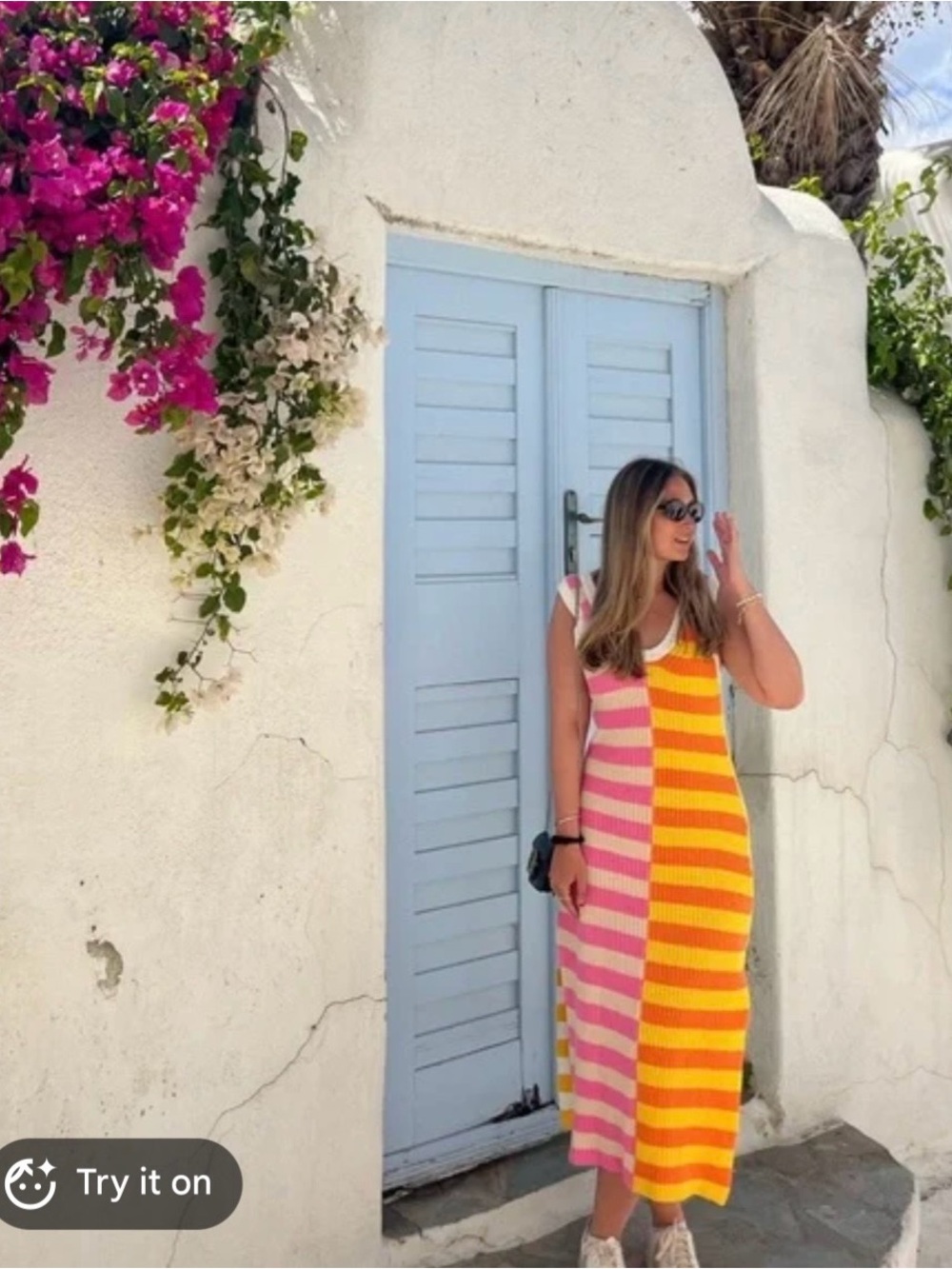 Staud seashore knit dress